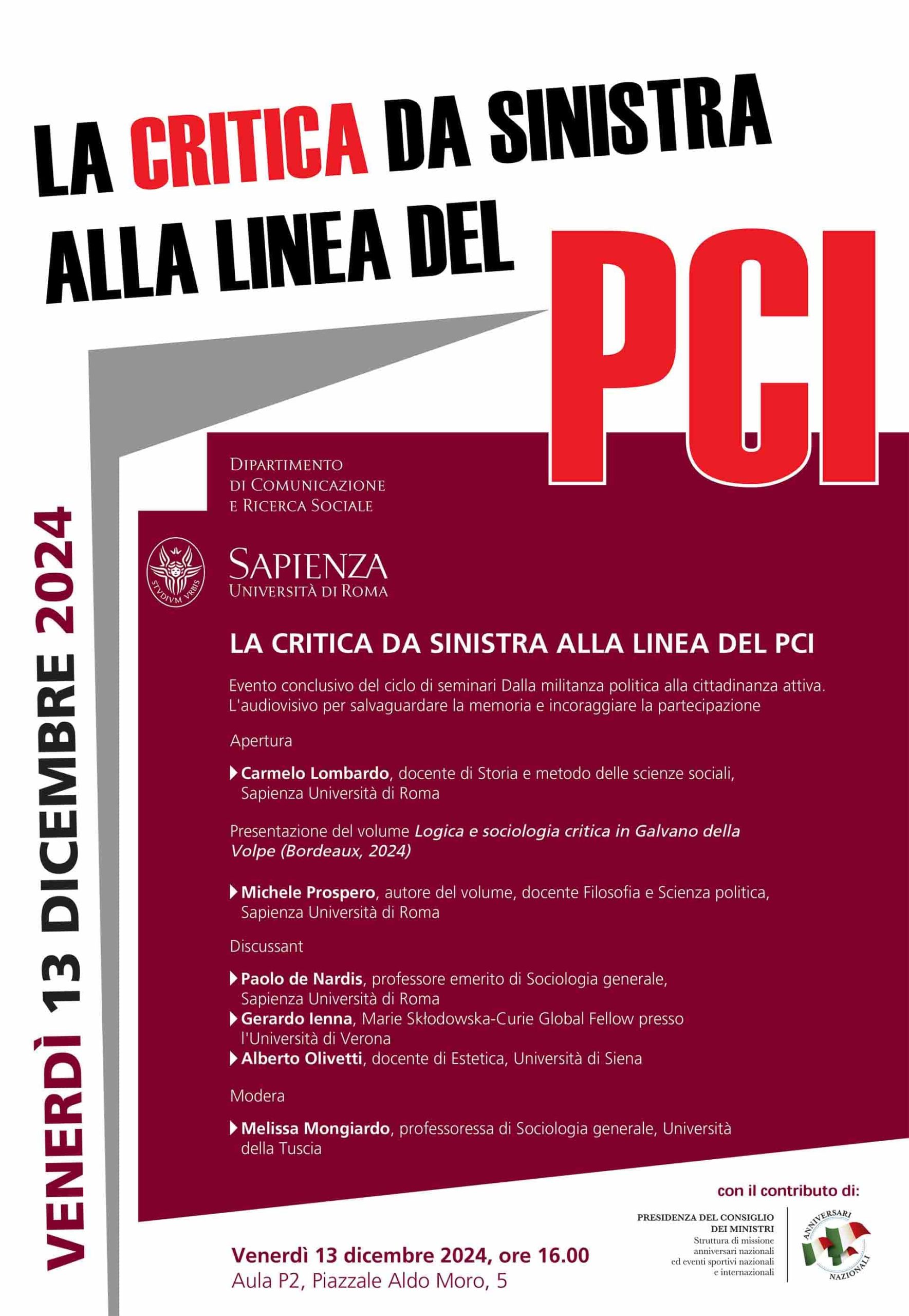 Locandina 13 dicembre